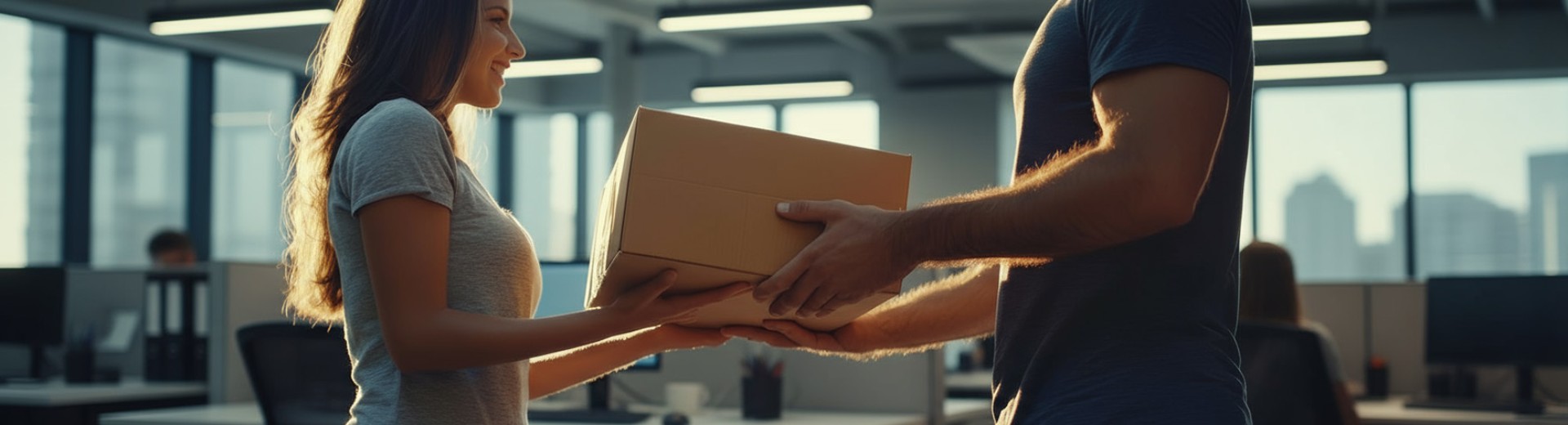 Versand in die Schweiz mit GLS - Paketübergabe