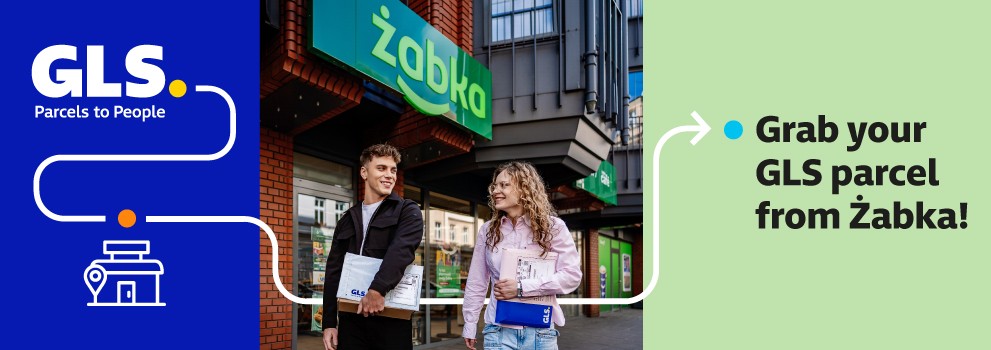 Grab your GLS parcel from Żabka!